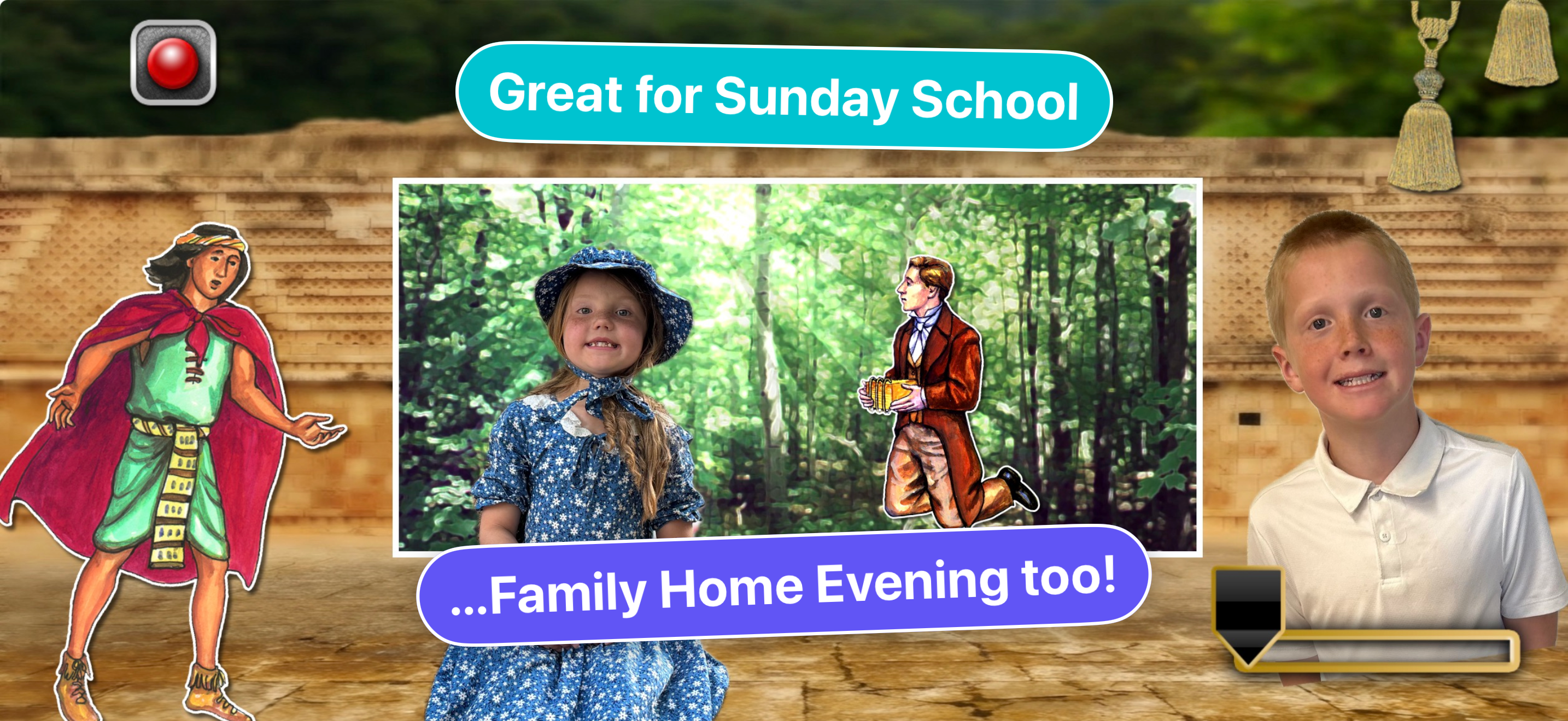 Great for Sunday School and Family Home Evening